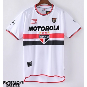 Sao Paulo 2001 Retro Domácí Dres Krátký Rukáv